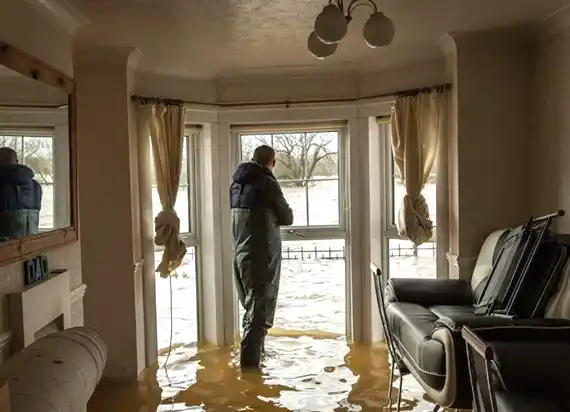 water damage restoration service Westover